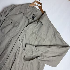NOBLE Outfitters Long Sleeve Work Shirt Style Mens Size 2XL Regular T33